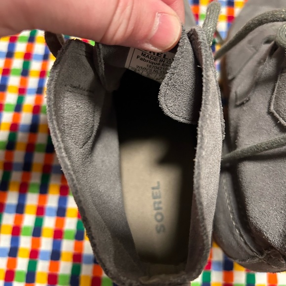 Sorel Women's Evie Lace-Up Wedge Boots 8 - Picture 6 of 7